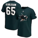 Pánske tričko Fanatics NHL San Jose Sharks Erik Karlsson 65