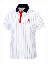Pánske tričko Fila Polo Stripes White/Stripes