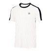 Pánske tričko Fila  T-Shirt Stripes Jascha 2 White Alyssum Stripes M