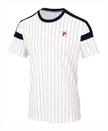 Pánske tričko Fila T-Shirt Stripes Jascha White Alyssum