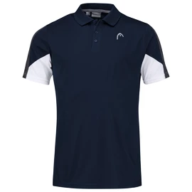 Pánske tričko Head Club 22 Tech Polo Shirt Men Dark Blue