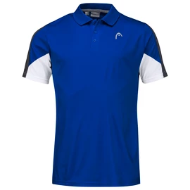 Pánske tričko Head Club 22 Tech Polo Shirt Men Royal