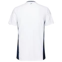 Pánske tričko Head Club Tech White/Navy