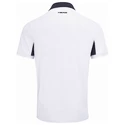 Pánske tričko Head  Slice Polo Shirt Men White