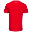 Pánske tričko Head  Vision Club Carl T-Shirt Men Red/White