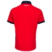 Pánske tričko Head  Vision Slice Polo Shirt Men Red/Dark Blue