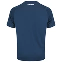 Pánske tričko Head  Vision Topspin T-Shirt Men Dark Blue/Print