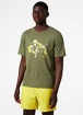 Pánske tričko Helly Hansen  F2F Organic Cotton T-Shirt Lav Green