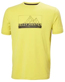 Pánske tričko Helly Hansen Skog Recycled Graphic T-Shirt Endive