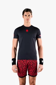 Pánske tričko Hydrogen Panther Tech Tee Black/Red