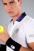 Pánske tričko Hydrogen  Tartan Zipped Tech Polo White (Purple/Black)