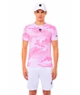 Pánske tričko Hydrogen  Tech Camo Tee Fuchsia/White