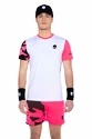 Pánske tričko Hydrogen  Tech Camo Tee White/Fuchsia Fluo