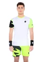 Pánske tričko Hydrogen  Tech Camo Tee White/Yellow Fluo