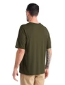 Pánske tričko Icebreaker  Granary SS Pocket Tee Loden