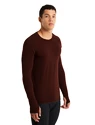 Pánske tričko Icebreaker  M 200 Zone Seamless LS Crewe ESPRESSO