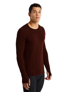 Pánske tričko Icebreaker  M 200 Zone Seamless LS Crewe ESPRESSO