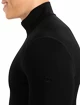 Pánske tričko Icebreaker  M 260 Tech LS Half Zip Black