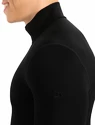 Pánske tričko Icebreaker  M 260 Tech LS Half Zip Black