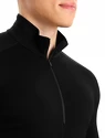 Pánske tričko Icebreaker  M 260 Tech LS Half Zip Black