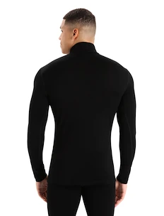 Pánske tričko Icebreaker  M 260 Tech LS Half Zip Black
