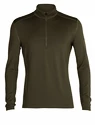 Pánske tričko Icebreaker  M 260 Tech LS Half Zip Loden