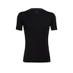Pánske tričko Icebreaker Merino Anatomica 150 SS Crewe Black