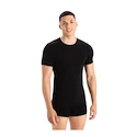 Pánske tričko Icebreaker Merino Anatomica 150 SS Crewe Black