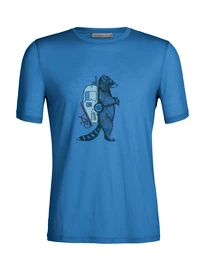 Pánske tričko Icebreaker Tech Lite II SS Tee Waschbar Wandering Azul
