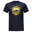 Pánske tričko Jack Wolfskin  JW Mountain Trail T Night Blue