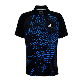 Pánske tričko Joola Shirt Centrela Polo Black/Blue