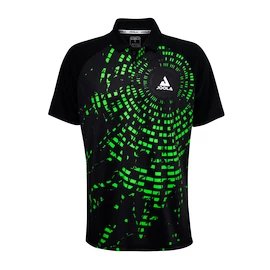 Pánske tričko Joola Shirt Centrela Polo Black/Green