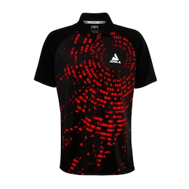 Pánske tričko Joola Shirt Centrela Polo Black/Red