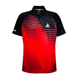 Pánske tričko Joola Shirt Zephir Polo Black/Red