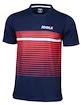 Pánske tričko Joola T-Shirt Stripes Navy/Red