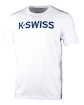 Pánske tričko K-Swiss  Core Logo Tee White/Blue