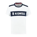 Pánske tričko K-Swiss  Heritage Sport Logo Tee White
