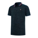 Pánske tričko K-Swiss  Hypercourt Polo Melange Blue Opal