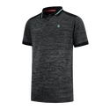 Pánske tričko K-Swiss  Hypercourt Polo Melange Jet Black