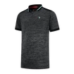 Pánske tričko K-Swiss  Hypercourt Polo Melange Jet Black M