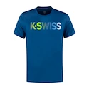 Pánske tričko K-Swiss Hypercourt Tee Blue