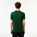 Pánske tričko Lacoste  Big Logo Core Performance T-Shirt Green/White