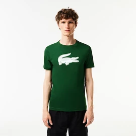 Pánske tričko Lacoste Big Logo Core Performance T-Shirt Green/White
