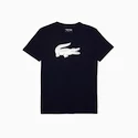 Pánske tričko Lacoste  Big Logo Core Performance T-Shirt Navy Blue/White