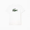 Pánske tričko Lacoste  Big Logo Core Performance T-Shirt White/Green