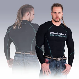 Pánske tričko MadMax MSW902 Black/Green