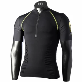Pánske tričko Mico Trail Zip Neck Nero
