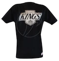 Pánske tričko Mitchell & Ness Team Logo Traditional Black NHL Los Angeles Kings