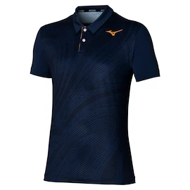 Pánske tričko Mizuno Charge Shadow Polo Pageant Blue