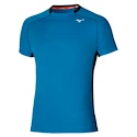 Pánske tričko Mizuno DryAeroFlow Tee Mykonos Blue, XL